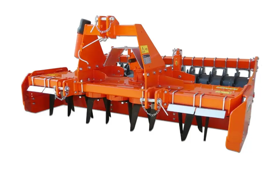 Power Harrow with Packer Roller